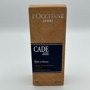 L’Occitane CADE COMFORTING AFTER-SHAVE BALM Loccitane Men’s Product $40 NIB